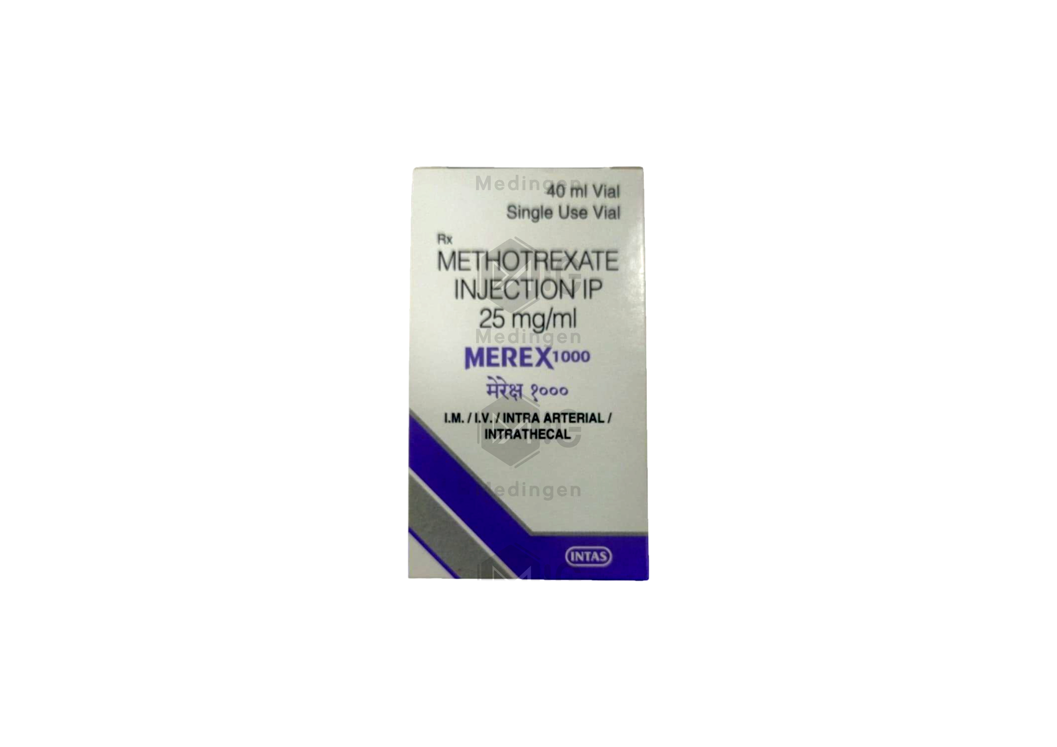 MEREX 1000MG INJECTION 40ML